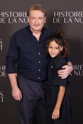 Histoires De La Nuit Photocall - Paris Benoît Magimel and Tawba El Gharchi attends the Histoires De La Nuit Photocall on September 08, 2026 in Paris, France. Photo by Jerome Domine ABACAPRESS.COM Paris France  Copyright: xDominexJerome ABACAx
