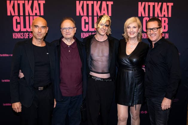 At the photo call for the premiere of the film *Kitkat Club Kinks of Berlin* at the Kino International in Berlin on September 7, 2026 Premiere of the film *Kitkat Club Kinks of Berlin* at the Kino International in Berlin