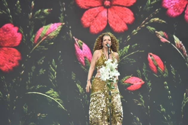 RIO DE JANEIRO, RJ - 07.09.2026: ROCK IN RIO 2026 - Vanessa Da Mata on the Sunset stage at Rock in Rio 2026, this Monday, September 7th, at Cidade do Rock, in Rio de Janeiro, RJ. x3012737x  CristianexMota