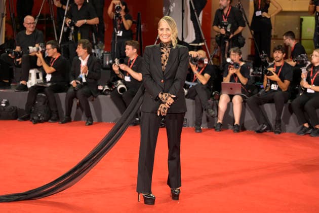 Delegazione Diva e Donna red carpet in Venice Lido - 07 Sep 2026 Heather Parisi attends the red carpet of Delegazione during the 83rd Venice Film Festival at Palazzo del Cinema. Venice Lido Italy Copyright: xMarioxCartellix xSOPAxImagesx _DSC1144