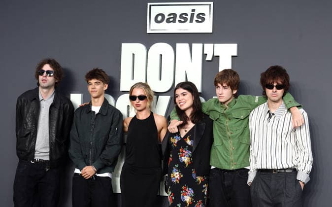 September 7, 2026, London, United Kingdom: Lennon Gallagher, Donovan Gallagher, Anais Gallagher, Molly Gallagher, Sonny Gallagher and Gene Gallagher attend the Oasis: Don t Look Back In Anger UK Premiere at Cineworld Leicester Square. London United Kingdom - ZUMAs197 20260907_aaa_s197_153 Copyright: xFredxDuvalx
