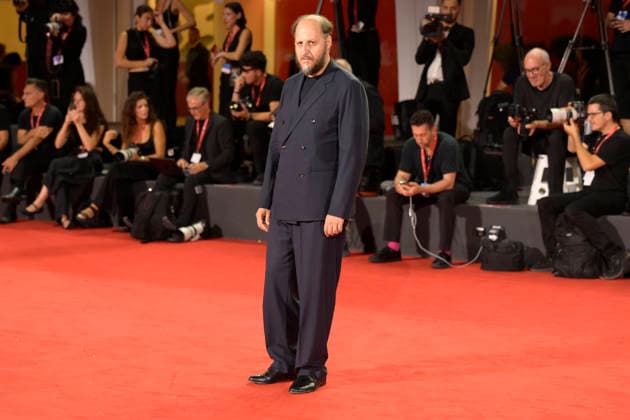 I Figli della scimmia red carpet in Venice Lido - 07 Sep 2026 Fausto Russo Alesi attends the red carpet of movie I Figli della scimmia during the 83rd Venice Film Festival at Palazzo del Cinema. Venice Lido Italy Copyright: xMarioxCartellix xSOPAxImagesx _DSC1285