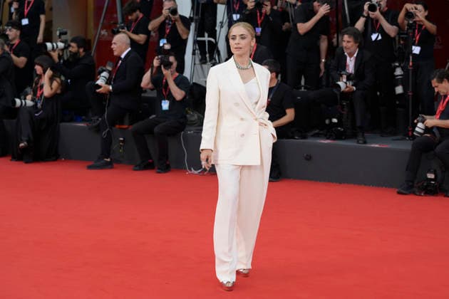 September 7, 2026, Venice Lido, Italy: Greta Scarano attends the red carpet of movie L estranea during the 83rd Venice Film Festival at Palazzo del Cinema. Venice Lido Italy - ZUMAs197 20260907_aaa_s197_256 Copyright: xMarioxCartellix