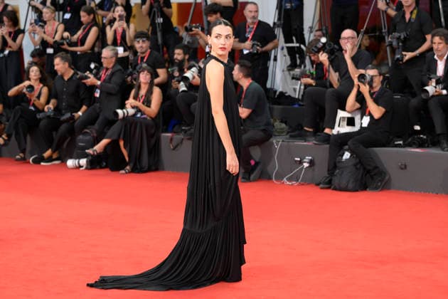 September 7, 2026, Venice Lido, Italy: Romana Maggiora Vergaro attends the red carpet of movie L estranea during the 83rd Venice Film Festival at Palazzo del Cinema. Venice Lido Italy - ZUMAs197 20260907_aaa_s197_293 Copyright: xMarioxCartellix