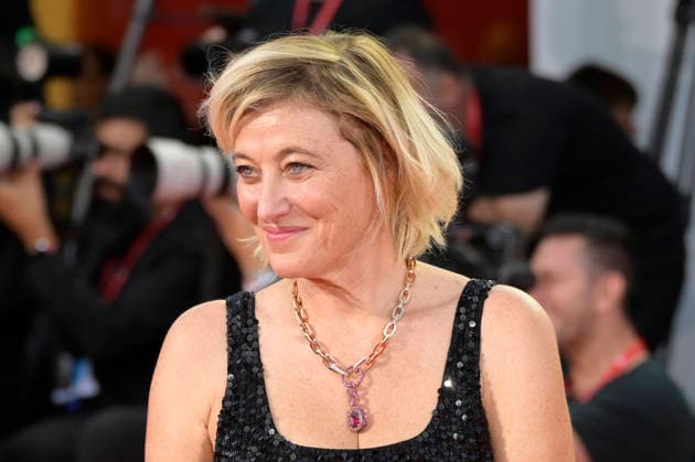 September 7, 2026, Venice Lido, Italy: Valeria Bruni Tedeschi attends the red carpet of movie L estranea during the 83rd Venice Film Festival at Palazzo del Cinema. Venice Lido Italy - ZUMAs197 20260907_aaa_s197_315 Copyright: xMarioxCartellix