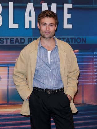 The Blame TV Show Photocall In London, UK - 07 Sep 2026 Douglas Booth seen attending a photocall for new ITV drama The Blame at The Soho Hotel in London. London United Kingdom Copyright: xBrettxCovex xSOPAxImagesx Douglas BDC_5735