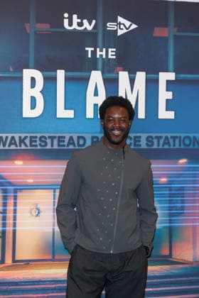 The Blame TV Show Photocall In London, UK - 07 Sep 2026 Nathan Mensah seen attending a photocall for new ITV drama The Blame at The Soho Hotel in London. London United Kingdom Copyright: xBrettxCovex xSOPAxImagesx Nathan BDC_5573