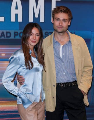 September 7, 2026, London, United Kingdom: Michelle Keegan and Douglas Booth seen attending a photocall for new ITV drama The Blame at The Soho Hotel in London. London United Kingdom - ZUMAs197 20260907_aaa_s197_437 Copyright: xBrettxCovex