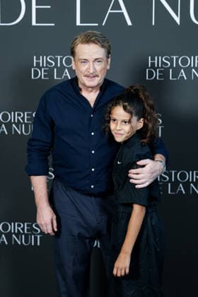 Photo call for the film *Histoires De La Nuit*: *The Histoires De La Nuit* Photo Call on September 7, 2026, in Paris—Benoît Magimel and Tawba El Gharchi 459491 2026 09 07 Paris, France  Copyright: xLionelxGuericolasx xStarfacex STAR_459491_080