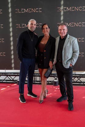 20260906 Elemence Product Launch COLOGNE, GERMANY SEPTEMBER 6, 2026 Rafi Rachek, Daniela Büchner, and Peter Klein at the Elemence product launch on September 6, 2026, in Cologne, North Rhine-Westphalia, Germany