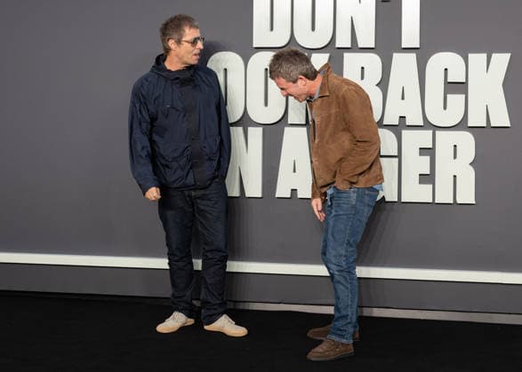 Liam Gallagher and Noel Gallagher attends Oasis: Don t Look Back in Anger UK Premiere at Cineworld Leicester Square in London, England. UK. Monday 7th September 2026. Copyright: xJamesxWarrenx DV4WZ6~U