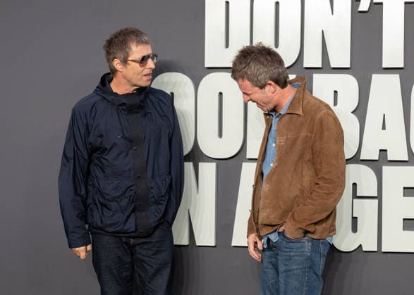 Liam Gallagher and Noel Gallagher attends Oasis: Don t Look Back in Anger UK Premiere at Cineworld Leicester Square in London, England. UK. Monday 7th September 2026. Copyright: xJamesxWarrenx DV4WZ6~Y