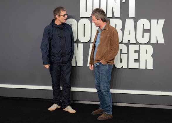 Liam Gallagher and Noel Gallagher attends Oasis: Don t Look Back in Anger UK Premiere at Cineworld Leicester Square in London, England. UK. Monday 7th September 2026. Copyright: xJamesxWarrenx DV4WZ6~Z