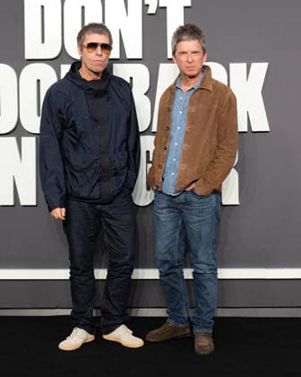Liam Gallagher and Noel Gallagher attends Oasis: Don t Look Back in Anger UK Premiere at Cineworld Leicester Square in London, England. UK. Monday 7th September 2026. Copyright: xJamesxWarrenx DV4WZ7~0