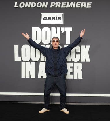 Liam Gallagher attends Oasis: Don t Look Back in Anger UK Premiere at Cineworld Leicester Square in London, England. UK. Monday 7th September 2026. Copyright: xJamesxWarrenx DV4WZ7~3