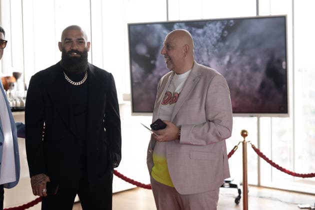 20260906 Elemence Product Launch COLOGNE, GERMANY SEPTEMBER 6, 2026 Pouya Rahmani and Ramin Sayed at the Elemence product launch on September 6, 2026, in Cologne, North Rhine-Westphalia, Germany