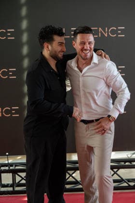 20260906 Elemence Product Launch COLOGNE, GERMANY SEPTEMBER 6, 2026 TOHI, Nader Deljoo at the Elemence product launch on September 6, 2026, in Cologne, North Rhine-Westphalia, Germany