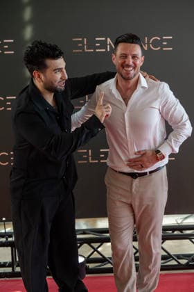 20260906 Elemence Product Launch COLOGNE, GERMANY SEPTEMBER 6, 2026 TOHI, Nader Deljoo at the Elemence product launch on September 6, 2026, in Cologne, North Rhine-Westphalia, Germany