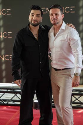 20260906 Elemence Product Launch COLOGNE, GERMANY SEPTEMBER 6, 2026 TOHI, Nader Deljoo at the Elemence product launch on September 6, 2026, in Cologne, North Rhine-Westphalia, Germany