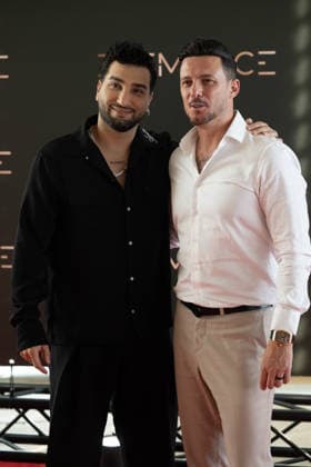 20260906 Elemence Product Launch COLOGNE, GERMANY SEPTEMBER 6, 2026 TOHI, Nader Deljoo at the Elemence product launch on September 6, 2026, in Cologne, North Rhine-Westphalia, Germany