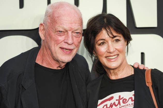 David Gilmour with his wife Polly Samson at the premiere of the documentary *Oasis: Don t Look Back in Anger* at Cineworld Leicester Square in London, September 7, 2026 Foto:xJ.xEdwardsx xFuturexImagex oasis_london_6815