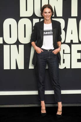 Elizabeth Day at the premiere of the documentary *Oasis: Don t Look Back in Anger* at Cineworld Leicester Square in London, September 7, 2026 Foto:xJ.xEdwardsx xFuturexImagex oasis_london_6823