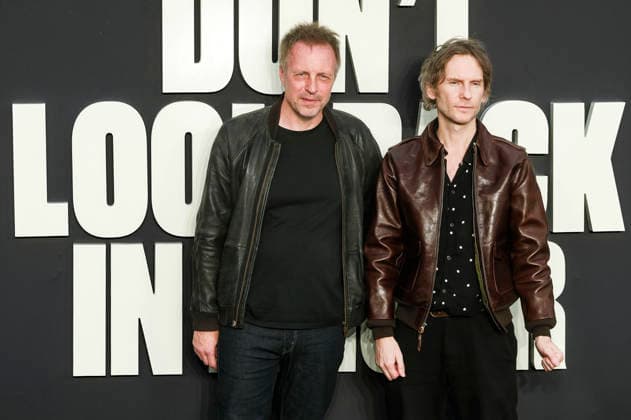 Christian Madden and Mike Moore of Oasis at the premiere of the documentary *Oasis: Don t Look Back in Anger* at Cineworld Leicester Square in London, September 7, 2026 Foto:xJ.xEdwardsx xFuturexImagex oasis_london_6844