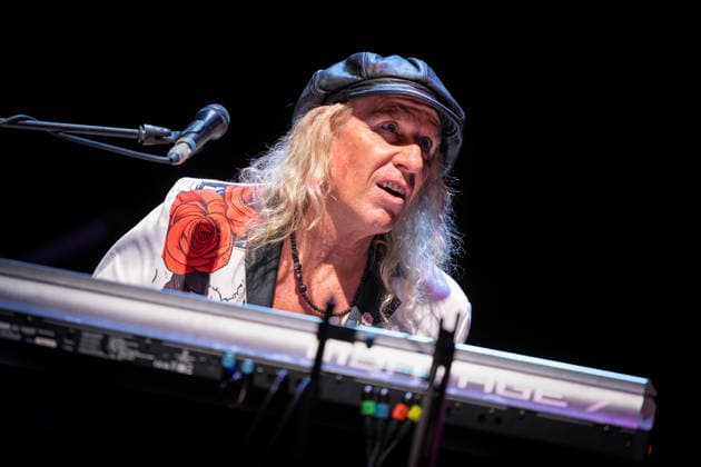 The Waterboys live in Oslo, Norway Oslo, Norway. 07th, September 2026. The rock band The Waterboys performs a live concert at Oslo Spektrum in Oslo. Here musician Brother Paul Brown is seen live on stage. Norway, Oslo, Oslo Spektrum  Copyright: xGonzalesxPhoto TerjexDokkenx