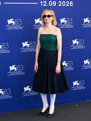IPA88265322 - Venice, 83rd Venice International Film Festival 2026 - Day 7. Photocall for the film Una Storia. Pictured: Alba Rohrwacher  Copyright: xAlbertoxTerenghix xPoolxPhotoxEventsx08x IPA88265322
