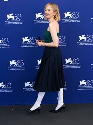IPA88265343 - Venice, 83rd Venice International Film Festival 2026 - Day 7. Photocall for the film Una Storia. Pictured: Alba Rohrwacher  Copyright: xAlbertoxTerenghix xPoolxPhotoxEventsx08x IPA88265343