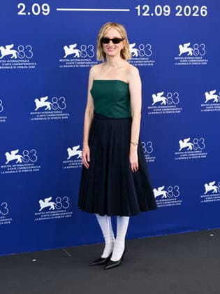 IPA88265312 - Venice, 83rd Venice International Film Festival 2026 - Day 7. Photocall for the film Una Storia. Pictured: Alba Rohrwacher  Copyright: xAlbertoxTerenghix xPoolxPhotoxEventsx08x IPA88265312