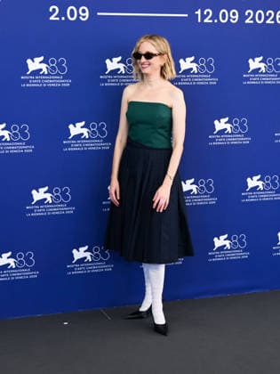 IPA88265314 - Venice, 83rd Venice International Film Festival 2026 - Day 7. Photocall for the film Una Storia. Pictured: Alba Rohrwacher  Copyright: xAlbertoxTerenghix xPoolxPhotoxEventsx08x IPA88265314