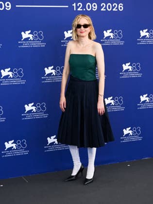IPA88265317 - Venice, 83rd Venice International Film Festival 2026 - Day 7. Photocall for the film Una Storia. Pictured: Alba Rohrwacher  Copyright: xAlbertoxTerenghix xPoolxPhotoxEventsx08x IPA88265317
