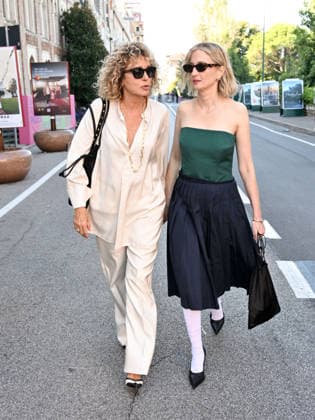 IPA88266159 - Venice, 83rd Venice International Film Festival 2026 - Day 7 - Arrivals at the Excelsior Hotel - Pictured: Valeria Golino, Alba Rohrwacher  Copyright: xSimonexComix xPoolxPhotoxEventsx08x IPA88266159