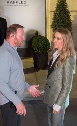 Céline Dion, returning from an intense rehearsal session, takes the time to greet her fans in front of the Royal Monceau Hotel in Paris on September 7, 2026. Lea Vieillot, Bestimage. Céline Dion, back from an intense rehearsal session, takes the time to greet her fans in front of the Royal Monceau hotel in Paris on September 7, 2026, Paris, France  Copyright: xLÃ axVieillot BestimagexLÃ axVieillot Bestimagex