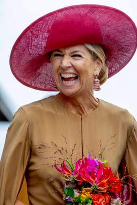 08-09-2026 Drenthe Queen Maxima visited the diary farm of the family Riedstra-Hoving in Veenhuizen, Drenthe. Â  Copyright: xPPEx