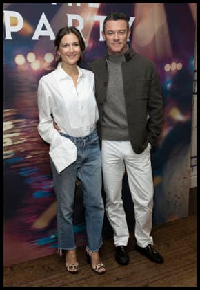 . 08 09 2026. London, United Kingdom. Sarah Solemani and Luke Evans at a photo call in London for the ITV drama series The Party.  xStephenxLockx xi-Imagesx IIM-26991-0007