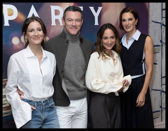 . 08 09 2026. London, United Kingdom. Sarah Solemani, Luke Evans , Lydia Leonard and Elizabeth Day, at a photo call in London for the ITV drama series The Party.  xStephenxLockx xi-Imagesx IIM-26991-0012