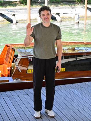 IPA88268571 - Venice, 83rd Venice International Film Festival 2026 - Day 7 - Arrivals at the Casino pier - Pictured: Casey Affleck  Copyright: xManuelexMangiarottix xPoolxPhotoxEventsx08x IPA88268571