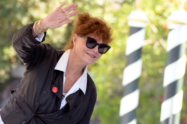 Susan Sarandon leaving the pier at the Hotel Excelsior during the 2026 Venice Biennale, 83rd Venice International Film Festival, Venice, September 8, 2026 Foto:xA.xM.xTinghinox xFuturexImagex sarandon_6934