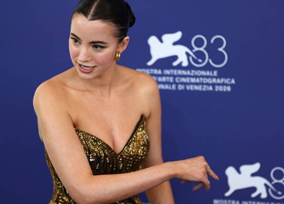 September 8, 2026, Venice Lido, Veneto, Italy: ASHLEY ST. CLAIR during the photocall of the movie Musk at the 83rd Venice Film Festival at Sala Grande in Venice Lido, Italy Venice Lido Italy  - ZUMAc179 20260908_zep_c179_018 Copyright: xMickaelxChavetx