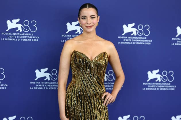 September 8, 2026, Venice Lido, Veneto, Italy: ASHLEY ST. CLAIR during the photocall of the movie Musk at the 83rd Venice Film Festival at Sala Grande in Venice Lido, Italy Venice Lido Italy  - ZUMAc179 20260908_zep_c179_019 Copyright: xMickaelxChavetx