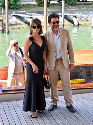 IPA88270570 - Venice, 83rd Venice International Film Festival 2026 - Day 7 - Arrivals at the Casino Pier - Pictured: Penelope Cruz, Javier Bardem  Copyright: xManuelexMangiarottix xPoolxPhotoxEventsx08x IPA88270570