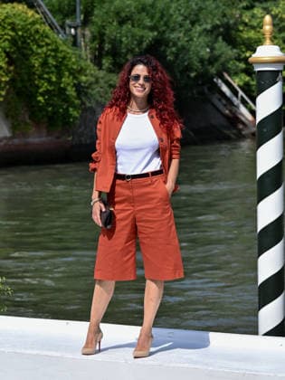 IPA88270699 - Venice, 83rd Venice International Film Festival 2026 - Day 7 - Arrivals at the Casino pier - Pictured: Rosa Diletta Rossi  Copyright: xSimonexComix xPoolxPhotoxEventsx08x IPA88270699