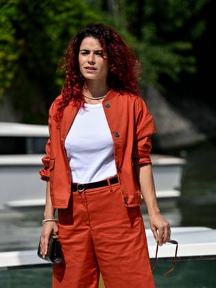 IPA88270708 - Venice, 83rd Venice International Film Festival 2026 - Day 7 - Arrivals at the Casino pier - Pictured: Rosa Diletta Rossi  Copyright: xSimonexComix xPoolxPhotoxEventsx08x IPA88270708