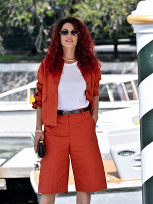 IPA88270713 - Venice, 83rd Venice International Film Festival 2026 - Day 7 - Arrivals at the Casino pier - Pictured: Rosa Diletta Rossi  Copyright: xSimonexComix xPoolxPhotoxEventsx08x IPA88270713