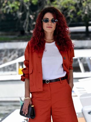 IPA88270714 - Venice, 83rd Venice International Film Festival 2026 - Day 7 - Arrivals at the Casino pier - Pictured: Rosa Diletta Rossi  Copyright: xSimonexComix xPoolxPhotoxEventsx08x IPA88270714
