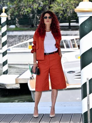IPA88270715 - Venice, 83rd Venice International Film Festival 2026 - Day 7 - Arrivals at the Casino pier - Pictured: Rosa Diletta Rossi  Copyright: xSimonexComix xPoolxPhotoxEventsx08x IPA88270715