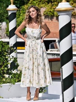 IPA88270947 - Venice, 83rd Venice International Film Festival 2026 - Day 7 - Arrivals at the Casino pier - Pictured: Noemi Brando  Copyright: xSimonexComix xPoolxPhotoxEventsx08x IPA88270947