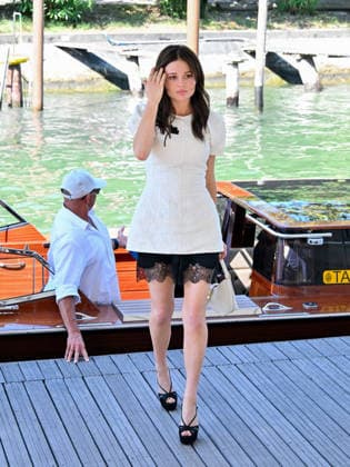 IPA88270324 - Venice, 83rd Venice International Film Festival 2026 - Day 7 - Arrivals at the Casino Pier - Pictured: Emily Alyn Lind  Copyright: xManuelexMangiarottix xPoolxPhotoxEventsx08x IPA88270324